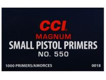 CCI #550 Small Magnum Pistol Primers, 1000-Pack