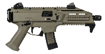 CZ Scorpion EVO 3 S1 9mm 7.72", Flat Dark Earth