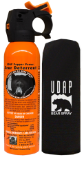 UDAP Bear Spray with Hip Holster 7.9 oz, Orange