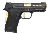 Smith & Wesson Shield M&P EZ 9MM 3.83”, Black/Gold