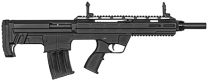 TOK 21000105 TBP 12P 12G Bullpup 18.5 FL CK 5RD
