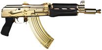 Zastava ZP92762MGL ZPAP92 762 Pstl 24K Gold Wlnt