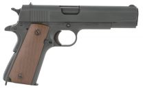 SDS Imports 1911A1 US Army WWII 9MM 5", Dark Gray/Wood Polymer