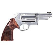 Taurus Judge Executive Grade Revolver, 45 Colt/410 GA 3'', Stainless/Walnut