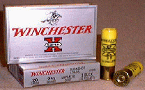 Winchester Super-X 20ga. 2.75" 1200 FPS. #3BK 20-Pellets, 5-Pack