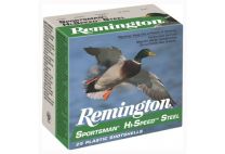 Remington Sportsman Hi-Speed Steel 3" 12GA #2 Shot 1-3/8 Oz, 25-Pack