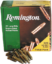 Remington Ammo 22 LR 36GR High Velocity Lead-HP