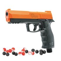 Umarex P2P HDP 50 Prepared 2 Protect Pepper Round Self Defense Pistol, Black/Orange