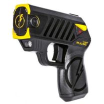 Taser Gun Pulse w/Laser LED 2 Live Cartridges, Holster, LPM Target, Black/Yellow