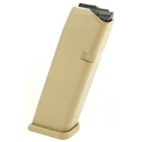 Glock Magazine G19X 9MM Luger, Coyote Tan, 17 Rounds
