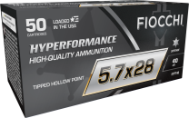 Fiocchi Hyperformance 5.7x28mm 40GR THP, 50-Pack