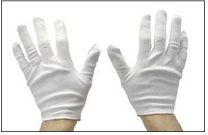 Tipton Cotton Inspection Gloves, 4-Pack