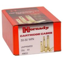 Hornady 30-30Win Unprimed Brass, 50-pack