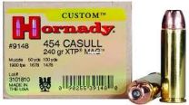Hornady Custom .454 Casull 20rd