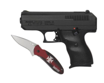 Hi-Point 9mm Pistol 3.5", Black with Knife