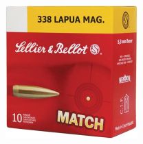 Sellier & Bellot Ammo 338 Lapua Mag Match 250GR
