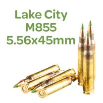 Lake City Ammo M855 5.56x45mm 62GR