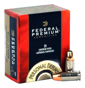 Federal Premium 9mm Luger 124GR Hydra-Shok JHP