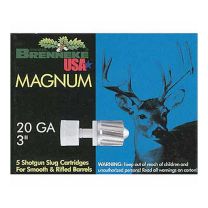 Brenneke USA Magnum 3" 20GA Slug 1oz, 5-Pack