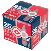 Crosman Powerlet 12-Gram CO2 Cartridges, 25 Count