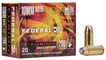 Federal Fusion Handgun 10mm Auto 200GR FSP, 20-Pack