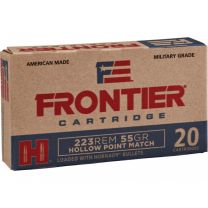Hornady Frontier .223Rem 55GR HPM, 20-Pack