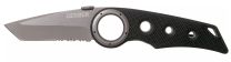 Gerber Remix Tactical Folding Knife, Black, 3" Partially Serrated Tanto Blade