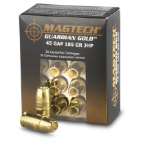 Magtech Guardian Gold .45 GAP 185GR JHP, 20-Pack