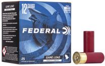 Federal Game Load Upland Heavy Field 2-3/4" 12GA #8 1-1/8oz, 25-Pack