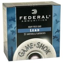 Federal Game-Shok Heavy Field Load 2-3/4" 12GA #4, 25-Pack