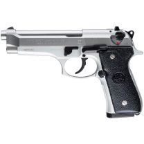 Beretta 92FS 9MM 4.9", Stainless, Black