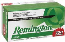Remington UMC Ammo .38 Special 125GR SJHP, 100-Pack
