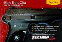 Techna Clip Ruger LC9 9mm/380 - Belt Clip, Right-Side, Black