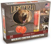 Lightfield Wildlife Control 2-3/4" 20GA Double Ball