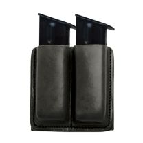 Tagua Double Pistol Mag Carrier Small 380's, Black