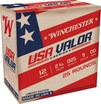 Winchester USA Valor 2-3/4" 12GA 00Buck 9Pellets