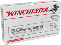 Winchester USA 5.56mm M193 55GR FMJ