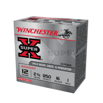 Winchester Super-X 2-3/4" 12GA #1 Buck 3/4oz