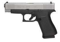 Glock G48 9MM 4.01", Black, Silver, Ameriglo Bold Sights