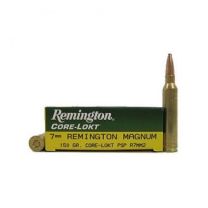 Remington Express Core-Lokt 7mm Rem Mag 150GR PSP, 20-Pack