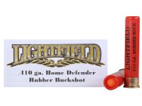 Lightfield Ammo 410GA 2-1/2" 4 Ball Rubber Pellets, 5-Pack
