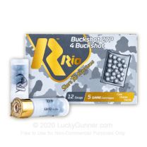 Rio Royal 2-3/4" 12GA #4 Buck, 5-Pack