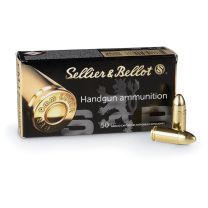 Sellier & Belloit 9mm Luger 124 GR FMJ, 50-Pack