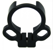 TacFire AR15 QD Clamp-On/Ambi Sling End Plate For (Collapsible Stock), Black