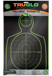 TruGlo Tru•See™ Splatter Target Handgun 12X18 6-Pack, Green