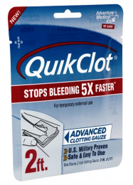 QuikClot Clotting Gauze 3" x 48