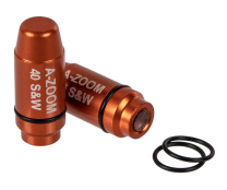 A-Zoom StrikerCap 40 S&W, Orange, 2-Pack