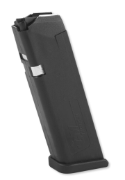SGM Tactical Magazine Glock 17 9MM Luger, Black, 17 Rounds