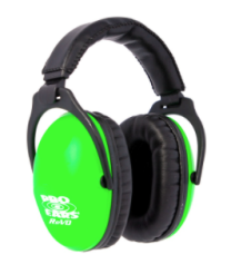 Pro Ears Revo Earmuff Passive, Neon Green