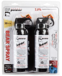 UDAP BS2 Bear Spray 2 Pack, OC Pepper Spray